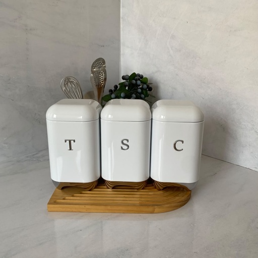 [113379-U001AB] Set de 3 boîtes-blanc