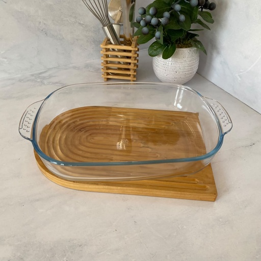[PLH5] Plat A Four Oblong 2,4 L Avec Poignee